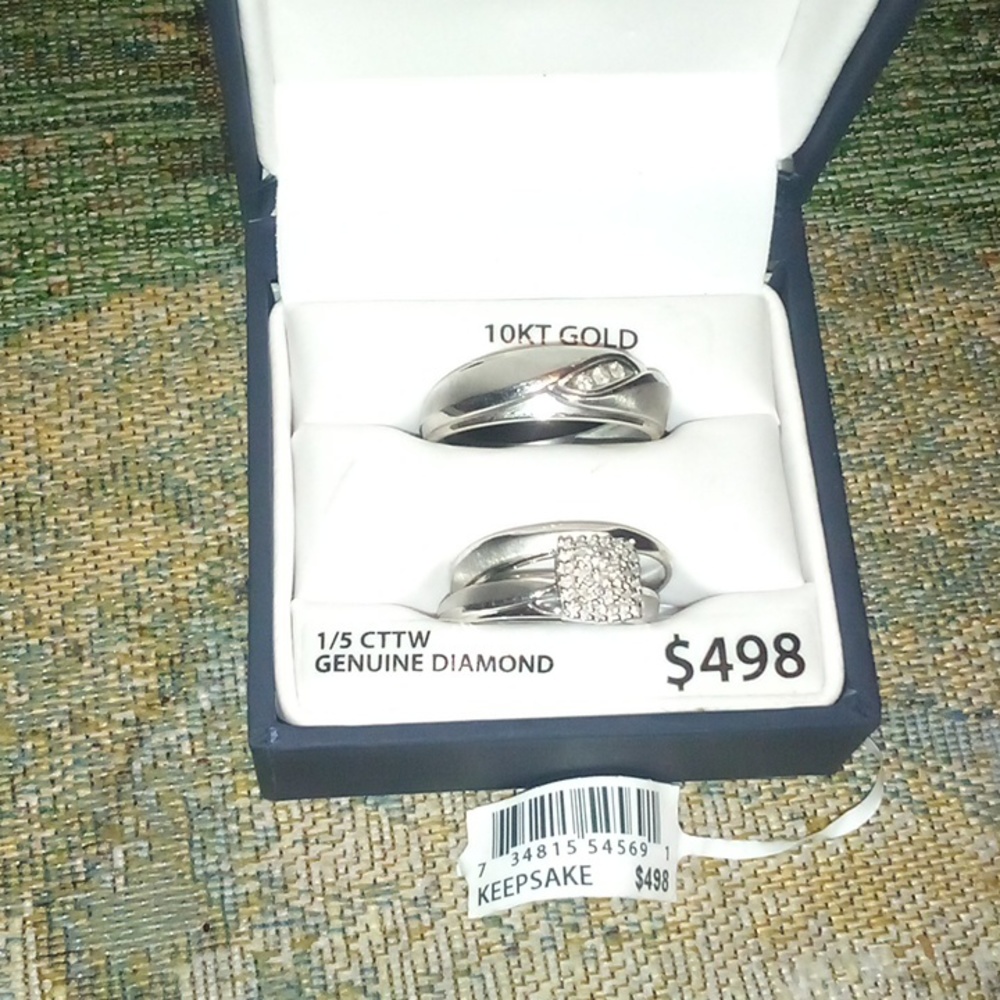 Wedding bands his and hers